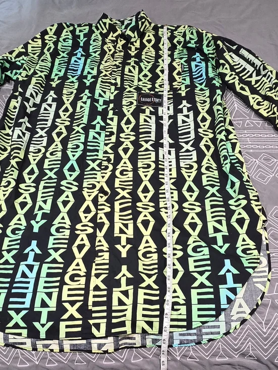 Savage X Fenty Oversized Logo Dress Size Medium - Picture 4 of 7